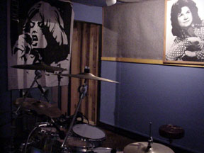 the Junction Drum booth